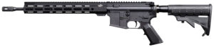Bushmaster 1010017BLK QRC II 5.56x45mm NATO 10+1 16", Black, Collapsible Carbine Stock, A2 Grip, 14" M-LOK Handgaurd
