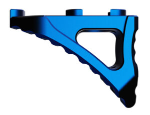 Rise Armament RA030BLU Micro Hand Stop Skeletonized Patriot Blue Aluminum for M-LOK Handgaurd