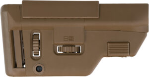 B5 Systems CPS1306 Precision Coyote Brown Synthetic Adjustable with Cheek Riser Fits AR-Platform
