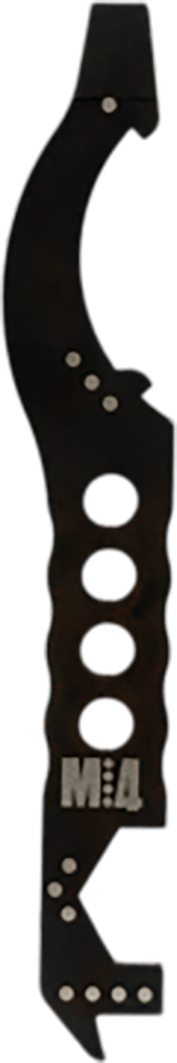 B5 Systems MTR1395 Multi-Tasker Tool  Black Barstock for M4 Carbine Design