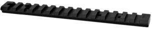 Warne V4T320MOA Vapor Picatinny Rail Black Anodized Aluminum Fits Tikka T3/T3x, 20 MOA