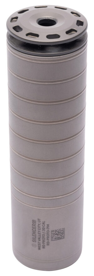 SilencerCo SU5328 Scythe-Ti  30 Cal (7.62mm), Rated Up To 300 RUM, 6.16" L Titanium, Single-Port Anchor Break, 5/8"-24 tpi Direct Thread Adapter