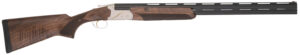 TriStar 33148 Trinity II LT Full Size 410 Gauge Break Open 3" 2rd 28" Black Over/Under Vent Rib Barrel, Engraved Silver Aluminum Receiver, Fixed Turkish Walnut Stock, Right Hand