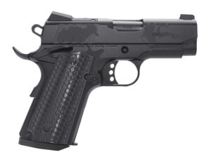 Girsan 391151 MC1911 SC Influencer Sub-Compact 45 ACP 6+1 3.40" Black Steel Barrel, Black Camo Optic Ready/Serrated Steel Slide & Frame w/Picatinny Rail & Beavertail, Black Polymer Grip