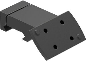 Leupold 173236 DeltaPoint Pro 45 Degree Matte Black Aluminum Picatinny Rail Mount 0 MOA
