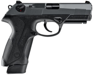 Beretta USA JXF9G17SD PX4 Storm G-SD Full Size Frame 9mm Luger 20+1/17+1 4" Black Inox Heavy Contour Rotating Barrel, Black Bruniton Serrated Steel Slide, Black Polymer Frame w/Picatinny Rail