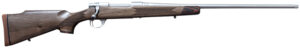 Howa HWH65CSLUX M1500 Super Deluxe Full Size 6.5 Creedmoor 4+1 22" Black Threaded Barrel, Black Drilled & Tapped Steel Receiver, Turkish Walnut Fixed Stock