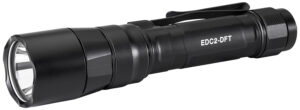 SureFire EDC2DFTBK  Everyday Carry Series Black Anodized 25/600/700 Lumens  White LED