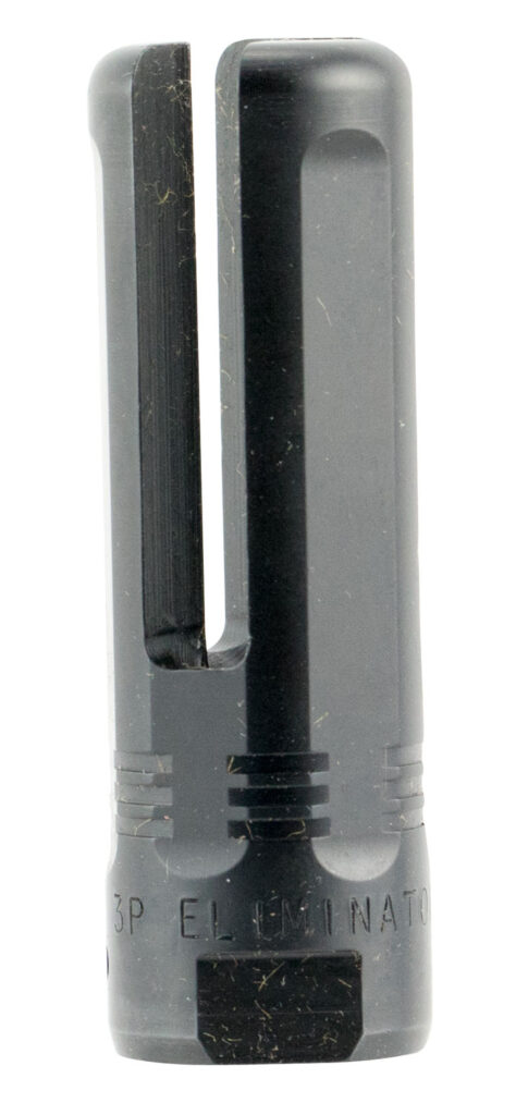 SureFire 3PELIMINATOR5561228 3P Eliminator Flash Hider Black Nitride Stainless Steel with 1/2"-28 tpi Threads & 2.60" OAL for 5.56x45mm NATO M16, M4