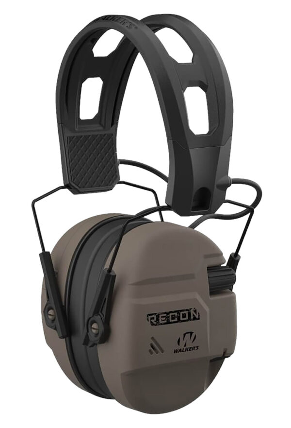 Walker's GWPRECM-FDE Recon Digital Muff Over the Head 26 dB Flat Dark Earth