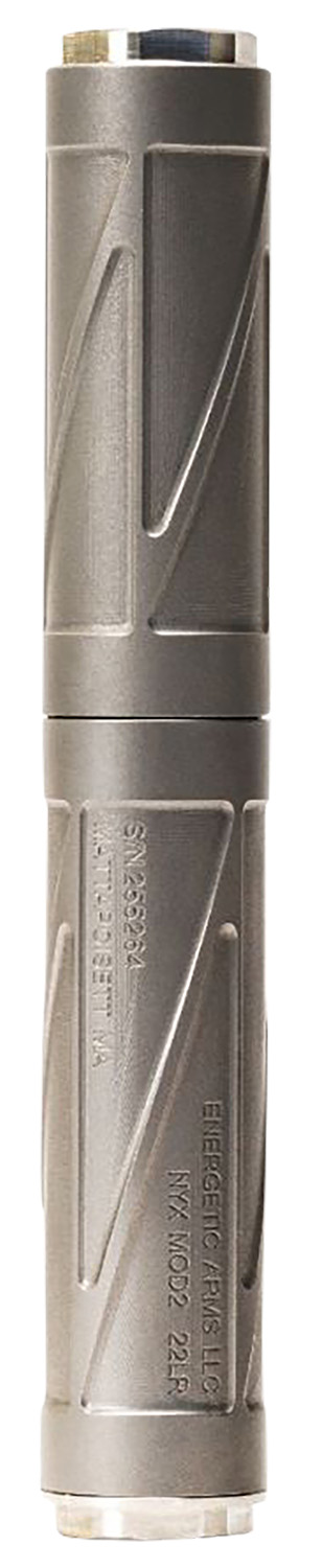 Energetic Armament EA02 NYX Mod 2 Suppressors 22LR 1/2x28 Bead Blast