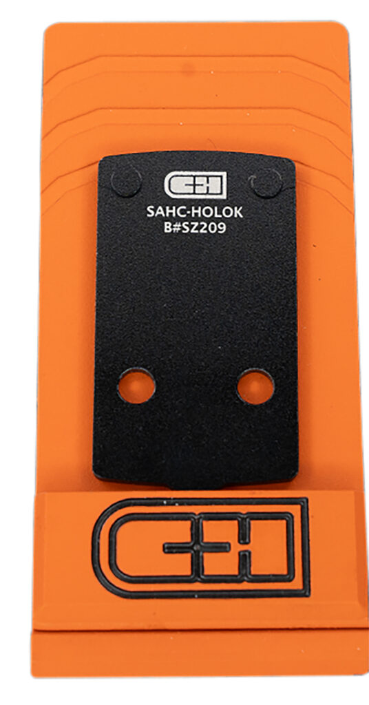 C&h Precision SAHCHOLOK Springfield Hellcat Black Anodized Holosun 407K/507K RMSc Footprint