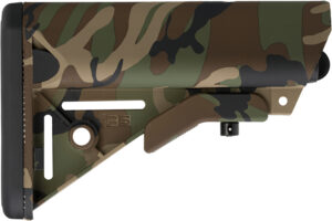 B5 Systems SOP1188 Enhanced SOPMOD Woodland Camo Polymer Fits AR-15