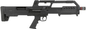 Escort HEBP12180101 PX BullTac 12 Gauge Pump 3" 5+1 18" Black Stainless Steel Barrel, Black Aluminum/Polymer Receiver w/Picatinny Rail, Black Bullpup Synthetic Stock, Black Grip
