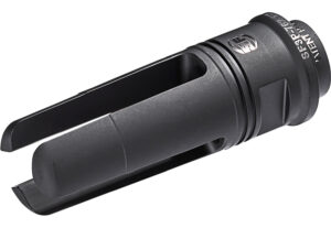 SureFire SF3P5561228 Suppressor Adapter Flash Hider 5.56x45mm NATO 1/2"-28 tpi Stainless Steel Black Nitride