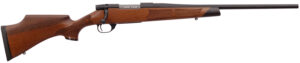Weatherby VWR65CMR0T Vanguard Camilla Compact 6.5 Creedmoor 4+1 20" Matte Blued, Matte Blued Drilled & Tapped Steel Receiver, Grade A Turkish Walnut Monte Carlo Wood Stock