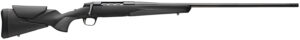 Browning 036003211 X-Bolt 2 Hunter Full Size 243 Win 4+1 22" Matte Black Threaded Sporter Barrel, Matte Black Drilled & Tapped Steel Receiver, Black Adjustable Vari-Tech w/Grip Module Synthetic Stock
