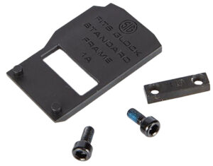 Sig Sauer Electro-Optics SOR1MK001 Romeo1 Mounting Kit Black Steel, Compatible w/ Glock (Except MOS) To Slide Mount