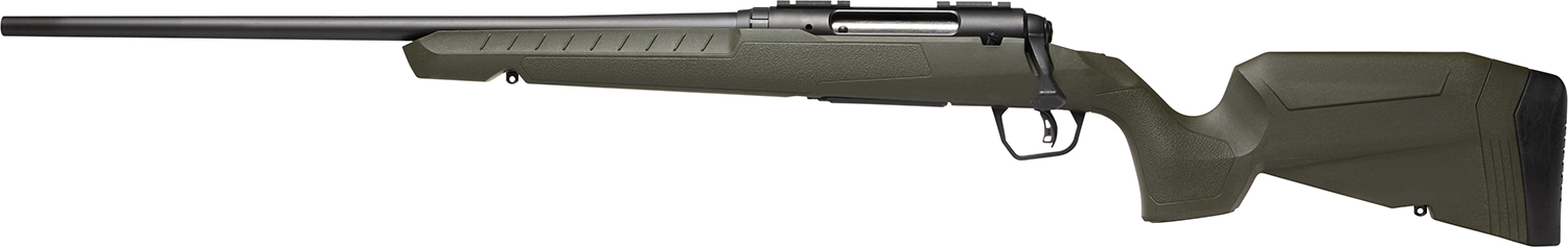 Savage Arms 32078 Axis 2 400 Legend 4+1 20" Matte Black Sporter Barrel, Matte Black Drilled & Tapped Steel Receiver, Fixed Green Synthetic Stock, Left Hand