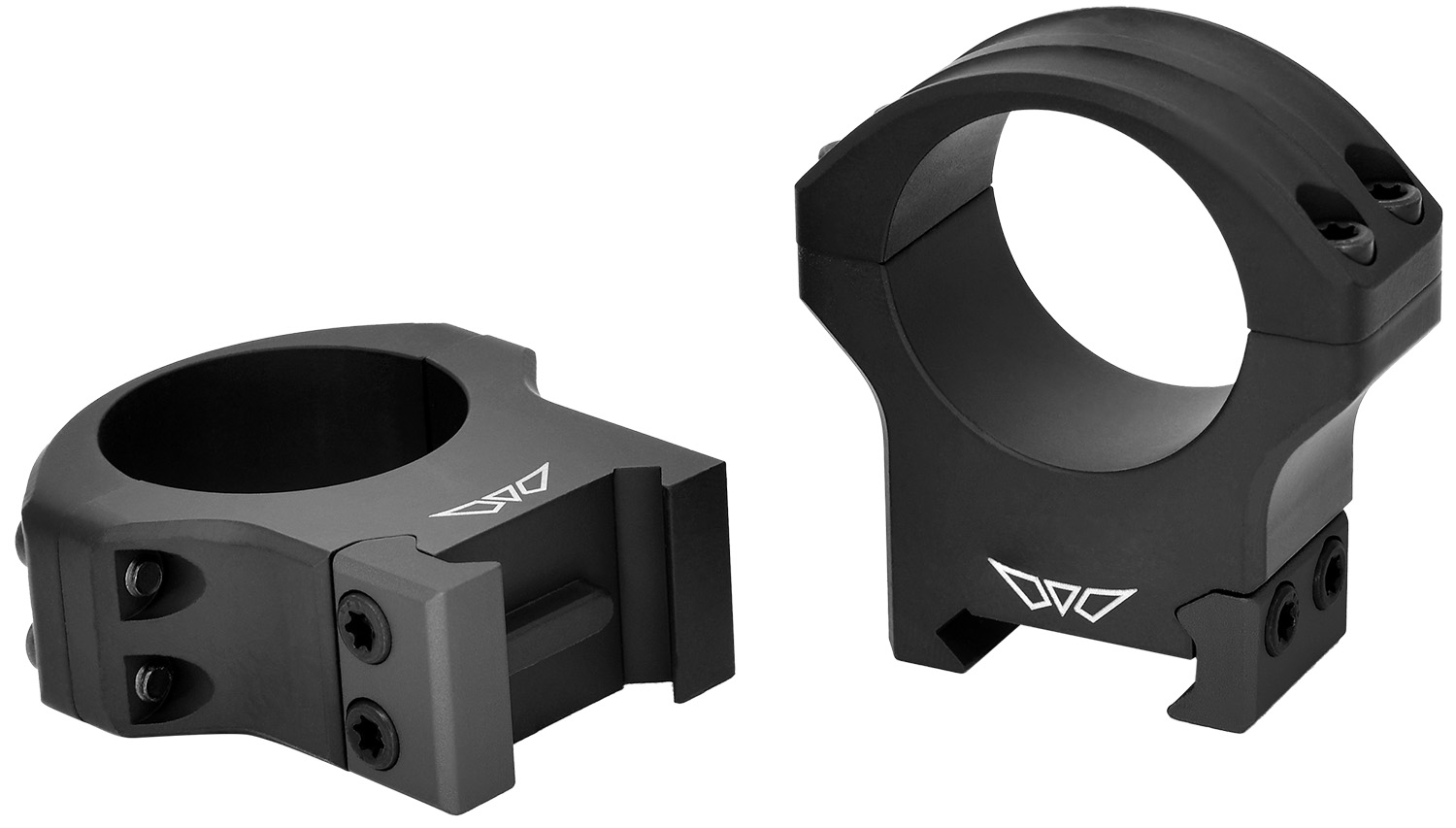 Warne 8515M HyperLite Matte Black MagnaFusion Alloy 30mm Tube High Maxima/Weaver/Picatinny