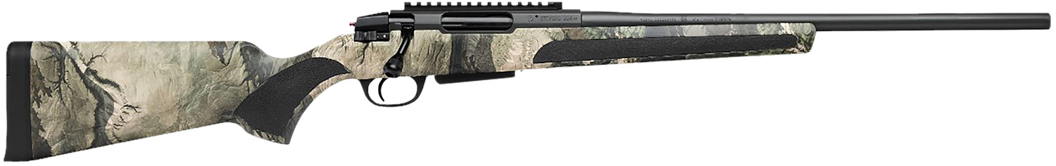 Stevens 19479 334 Bolt Action 270 Win 3+1 20" Camo/Dark Gray Carbon Steel Receiver Integrated Recoil Lug Ergonomic/Recoil Pad Synthetic Stock Picatinny Rail Right Hand