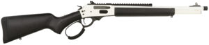 Rossi 95303016W R95 Trapper 30-30 Win 5+1 16.50" White Cerakote Threaded Barrel, White Cerakote Picatinny Rail Stainless Steel Receiver, Fixed Black Polymer Stock