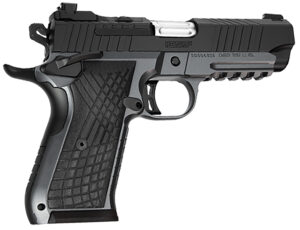 Kimber Mfg.,inc 3100018 KDS9C Rail 9mm 10+1 4.09" KimPro Gray/Black Front and Rear Serrations Stainless Steel G-10 Grip