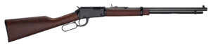 Henry H001T Frontier  22 LR 16 LR/21 Short 20" Octagon Barrel, Black Metal Finish & American Walnut Stock