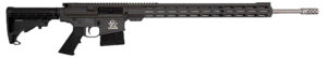 Great Lakes Firearms GL10243SSTNG GLFA  243 Win 5+1 24" Stainless Threaded Barrel, Tungsten Cerakote Picatinny Rail Aluminum Receiver, Adjustable Black Synthetic Stock, Mil-spec Polymer Grip