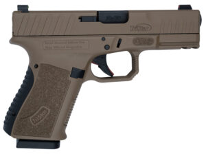 TriStar 85772 Apoc 9mm Luger 15+1 4.02" Black Steel Barrel, Flat Dark Earth Cerakote Serrated Steel Slide & Polymer Frame w/Accessory Rail, Textured Grip