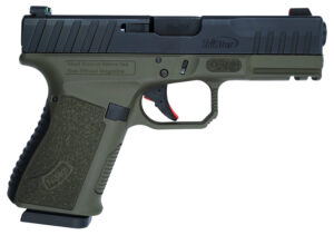 TriStar 85776 Apoc 9mm Luger 15+1 4.02" Black Steel Barrel, Black Cerakote Serrated Steel Slide, Multicam Cerakote Polymer Frame w/Accessory Rail, Textured Grip