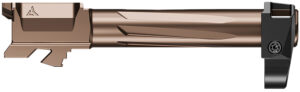 Radian Weapons R0845 Ramjet & Afterburner Combo 9mm Luger Compatible w/Glock 48, Bronze Stainless Steel