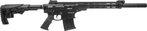 Derya Firearms DY1220US Namlu DY12 12 Gauge Semi-Auto 3" 5+1 20" Black Melotine Threaded Barrel, Black Anodized Aluminum Receiver w/Picatinny Rail, Black Adjustable Polymer Stock & Pistol Grip
