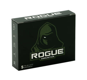 Rogue Ammunition RA-TSS-20-3-158-9 Rogue  20Gauge 3" 1 5/8oz 9Shot 5 Per Box/20 Case