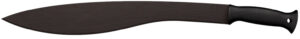 Cold Steel CS97MKM Kukri Magnum 17" Black Matte Baked-On Anti Rust 65Mn Carbon Steel Blade, Black Polypropylene Handle