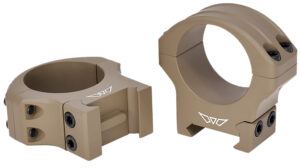 Warne 8521DE HyperLite  Dark Earth Cerakote MagnaFusion Alloy 34mm Tube Maxima/Weaver/Picatinny