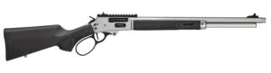 Smith & Wesson 14204 1854 45-70 Gov 6+1 20" Stainless Threaded Barrel, Stainless Steel Receiver w/Picatinny Rail, Fixed Black Synthetic Stock, Thread Protector
