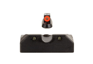 Trijicon 601081 HD XR Night Sight Set Green Tritium/Orange Outline Front, Green Tritium Rear, Black Frame, Fits CZ P-10/P-10C