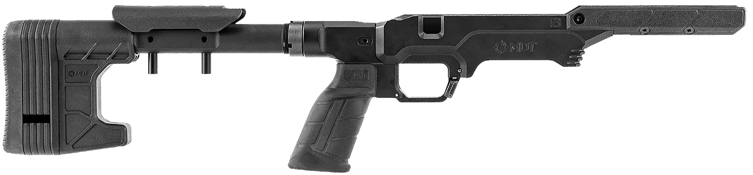 Mdt Sporting Goods Inc 114640BLK The Worker LSS Gen3 Black Fits Tikka T3/T3X Short Action