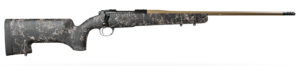 Kimber Mfg, Inc 3000918 Mountain Acsent Mojave 6.5 Creedmoor 4+1 22" Match Grade Threaded Barrel, Aluminum Receiver, Fixed Aluminum/Carbon Fiber Stock