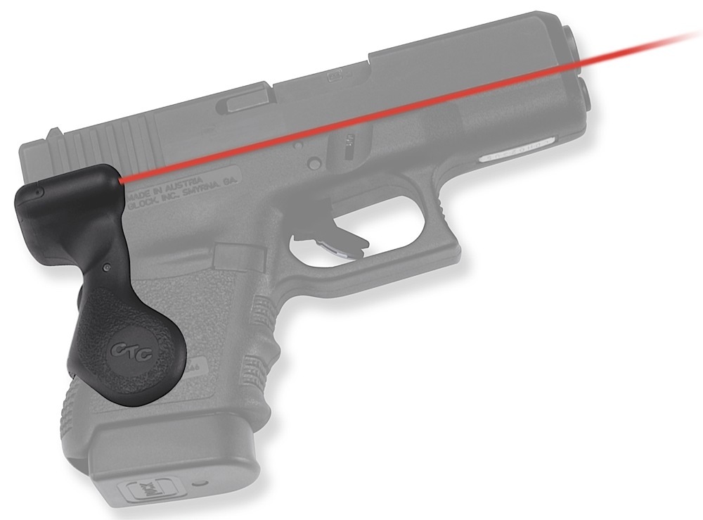 Crimson Trace 011650 Lasergrips Compatible w/Glock Gen3 29/30 Gen3, Red Laser Black Polymer