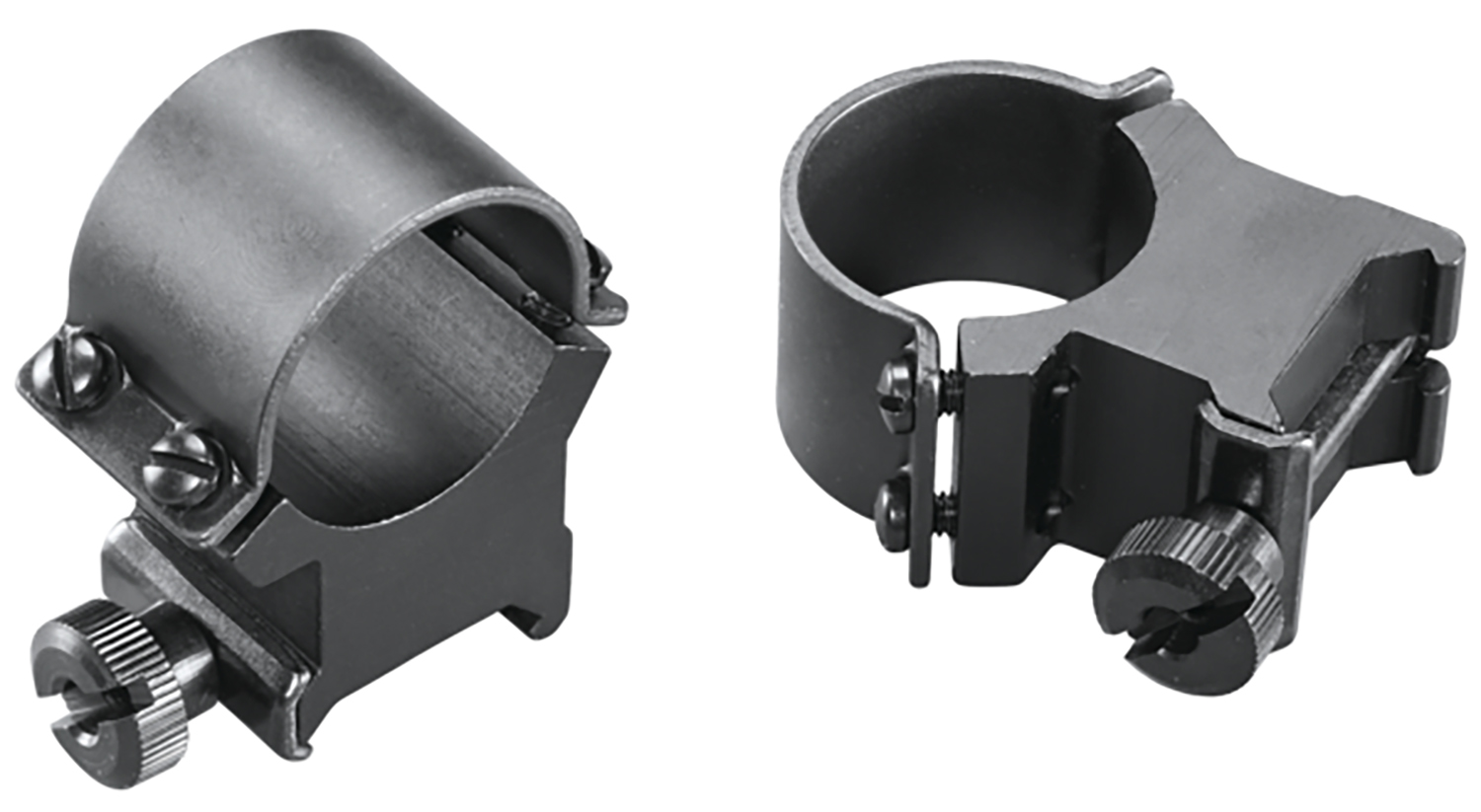 Weaver Mounts 49165 Sure Grip Detachable Rings Matte Black 1" Extra High