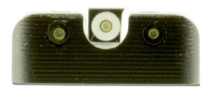 TruGlo TG231H1W Tritium Pro  Black | Green Tritium White Outline Front Sight Green Tritium Rear Sight