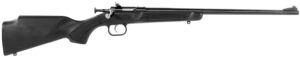 Crickett KSA2280 Youth  22 WMR 1rd 16.12" Blued Barrel & Receiver, Fixed Front/Adjustable Rear Peep Sights, Black Synthetic Stock w/11.5" LOP, Rebounding Firing Pin Safety