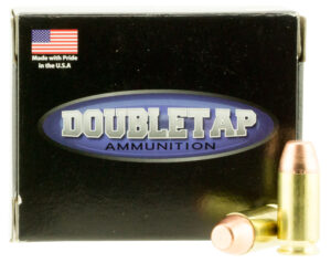 DoubleTap Ammunition 45A230FP Hunter  45ACP 230gr Full Metal Jacket Flat Point 20 Per Box/50 Case