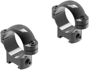 Leupold 49949 Ringmounts  Black Gloss 1" Rimfire Low
