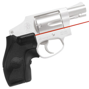 Crimson Trace 011680 Lasergrips Fits S&W J Frame Round Butt, Red Laser Black Polymer