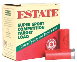 Estate Cartridge SS12H75 Super Sport Competition Target 12Gauge 2.75" 1 1/8oz 7.5Shot 25 Per Box/10 Case