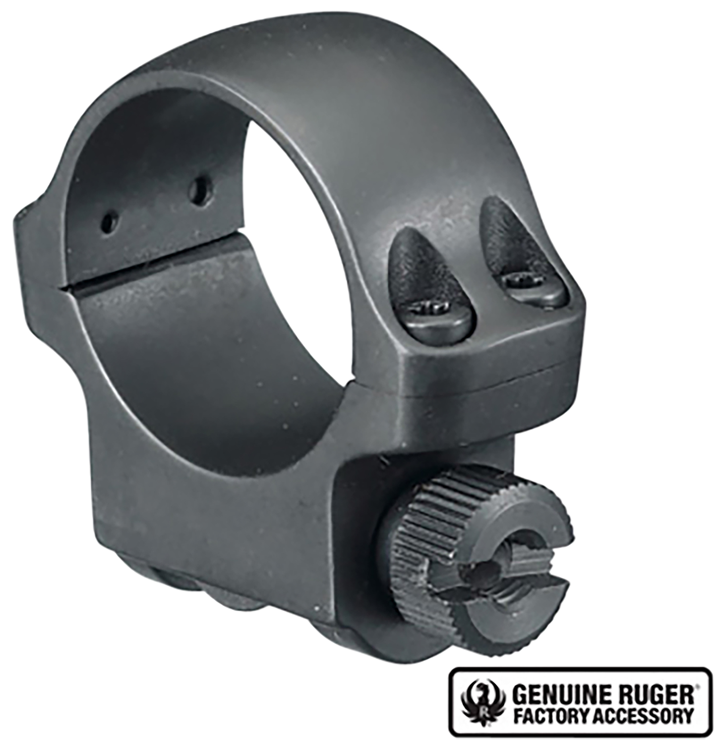 Ruger 90277 3BHM Scope Ring Matte Black 1" Low