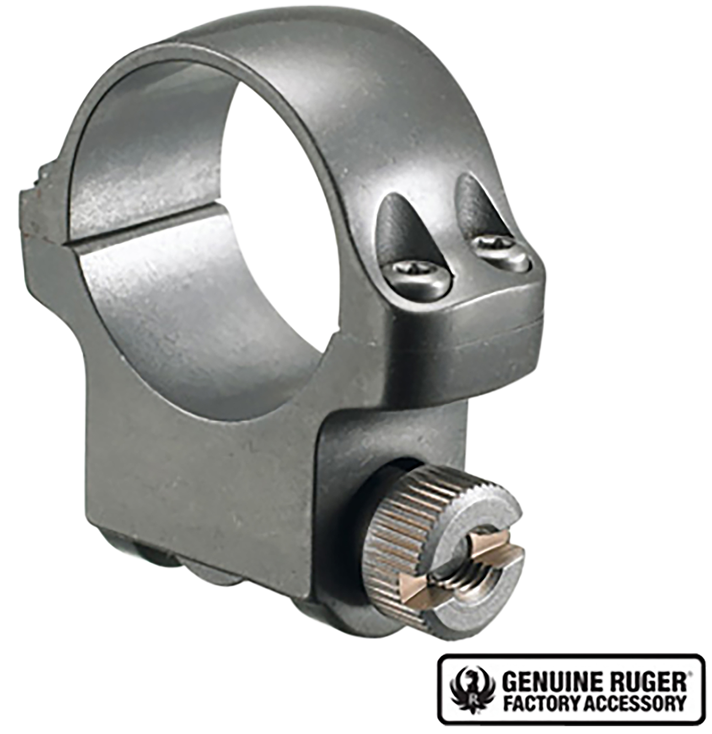 Ruger 90294 4KTG Scope Ring Silver 1" Medium